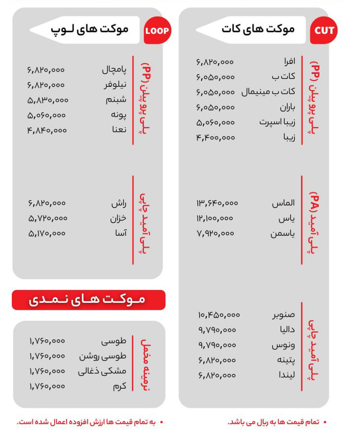 قیمت پالاز موکت